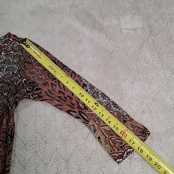 Multicolor Patterned Dress - Picture 5 of 6